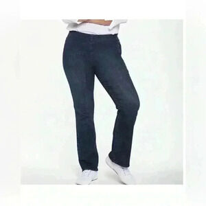 NYDJ Slim Bootcut Pull-On Jeans Langley Wash